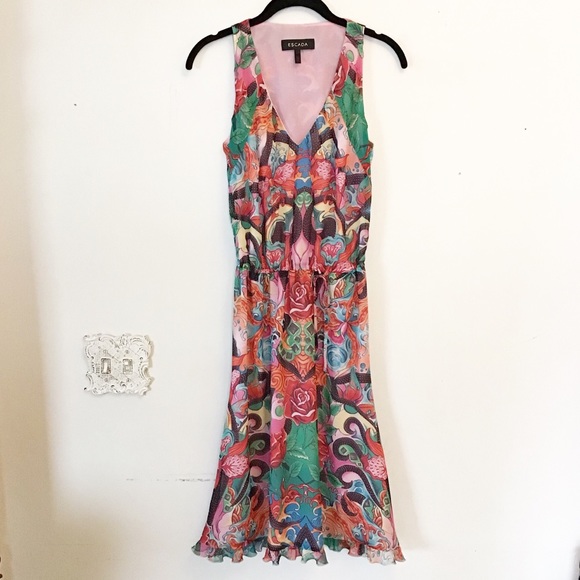 Escada Dresses & Skirts - Escalate Silk Dress